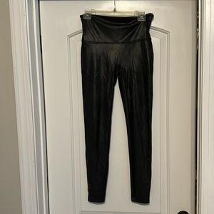 Spanx faux leather leggings